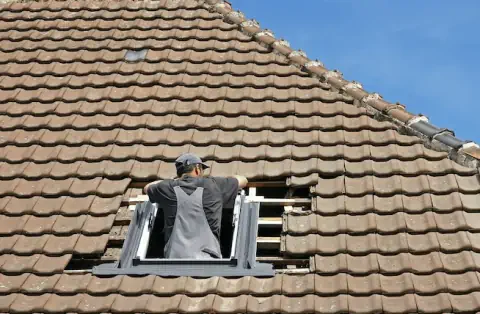Pose de velux - Chamberet